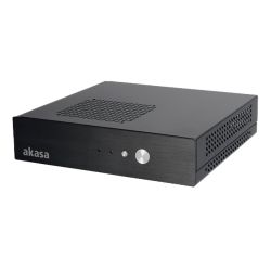 Akasa Cypher, Super Compact Thin Mini Itx Case, Vesa Mountable